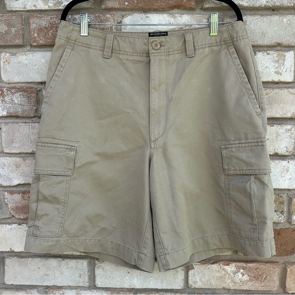 Tommy Hilfiger Vintage Cargo Military Issue Khaki Shorts